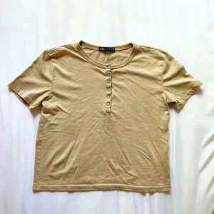 Zara Short Sleeve Baby Tee